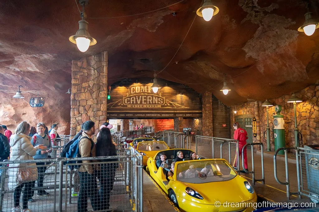 Radiator Springs Racers Disneyland California Adventure