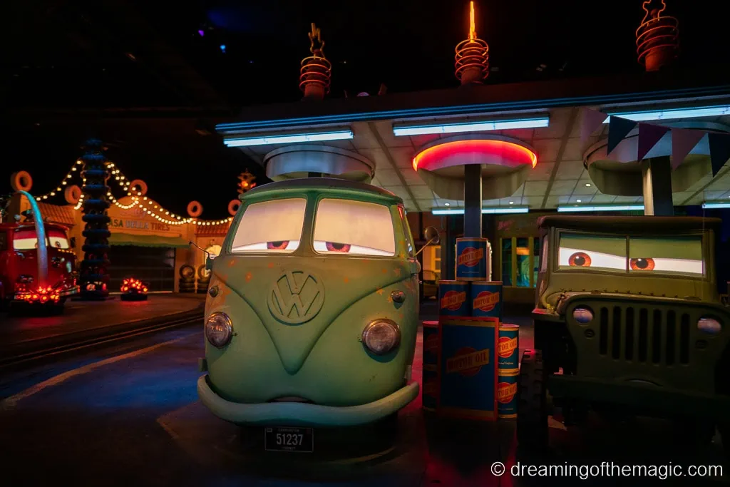 Radiator Springs Racers Disneyland California Adventure