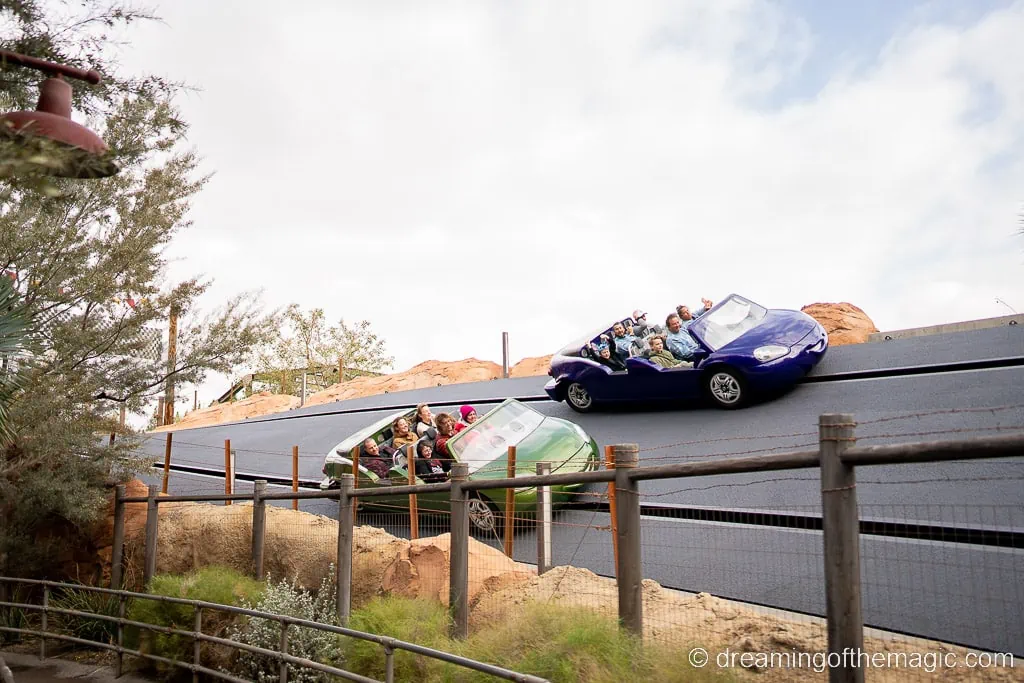 Radiator Springs Racers Disneyland California Adventure