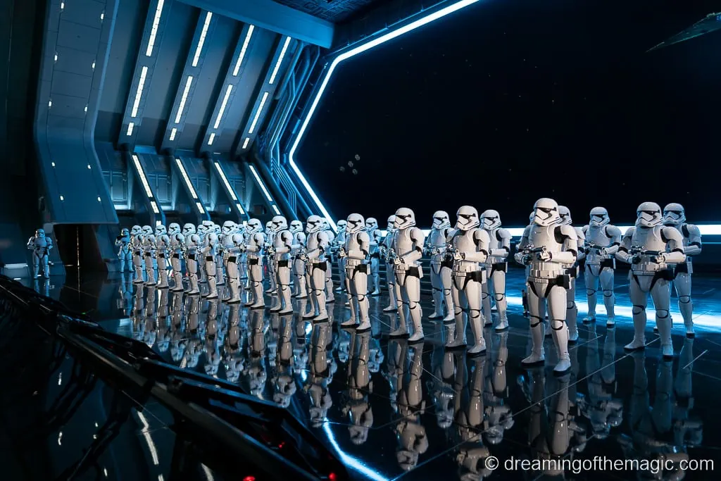 Star Wars Rise of the Resistance Rope Drop Disneyland California