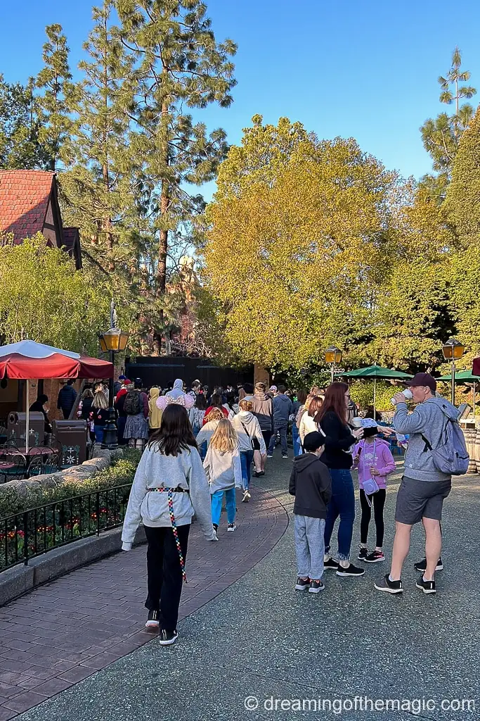Star Wars Rise of the Resistance Rope Drop Disneyland California