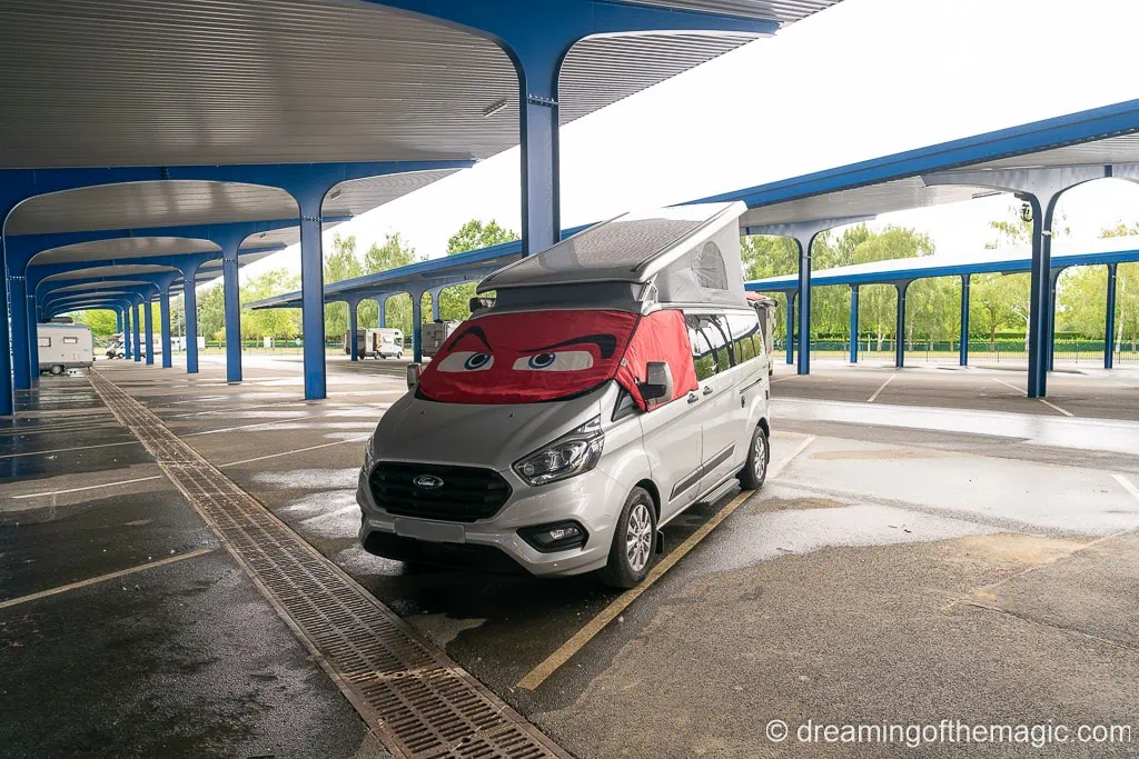 Overnight Motorhome Parking at Disneyland Paris 2023 Dreaming