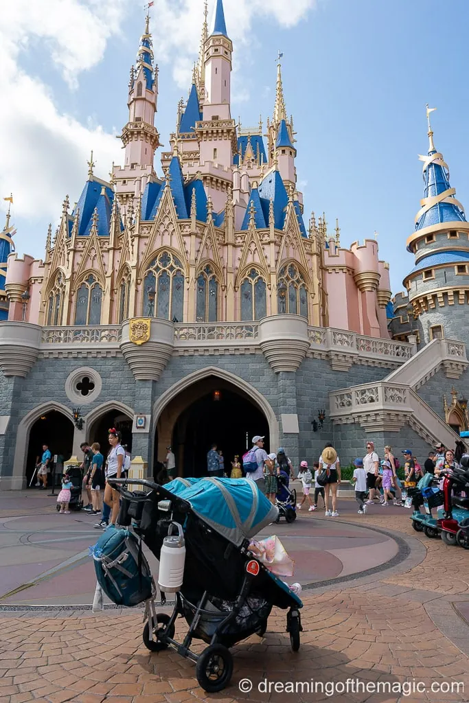 Can you bring strollers into store disney world