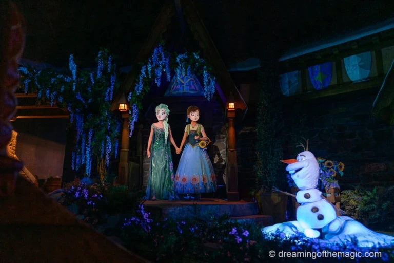 Frozen Ever After Ride Disney World