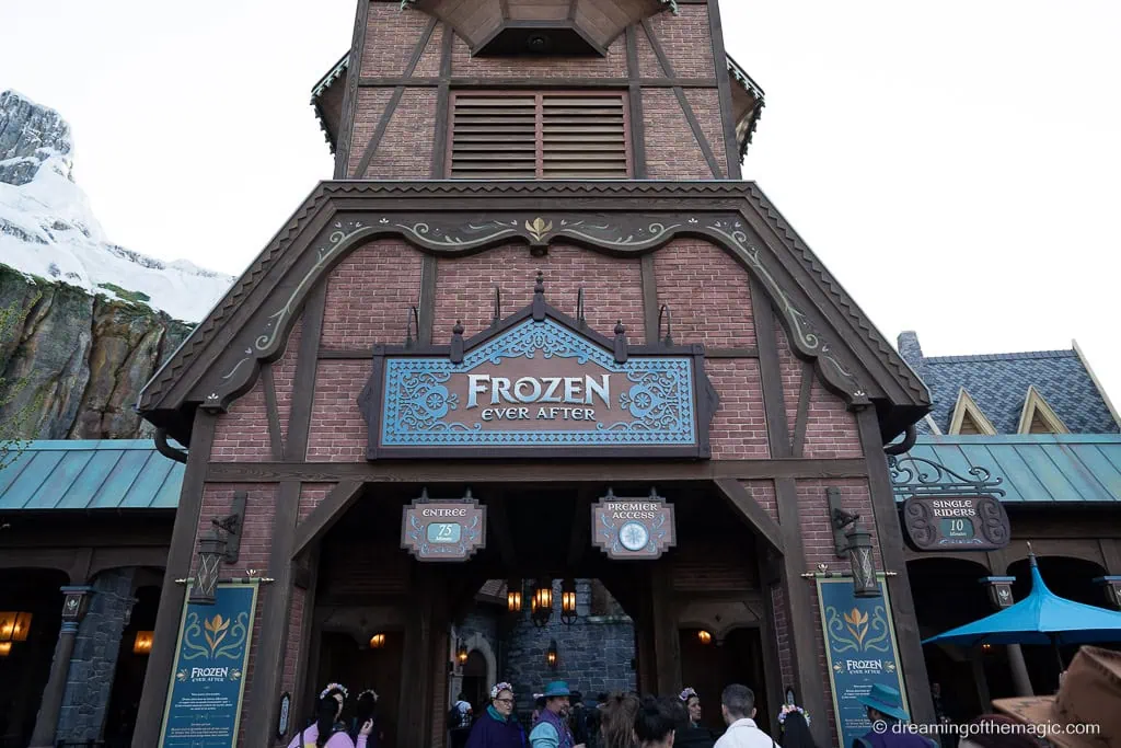 Frozen Ever After at Disneyland Paris