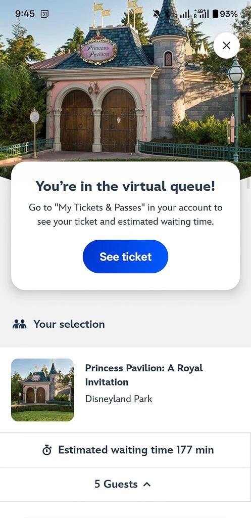 Virtual Queue Disneyland Paris