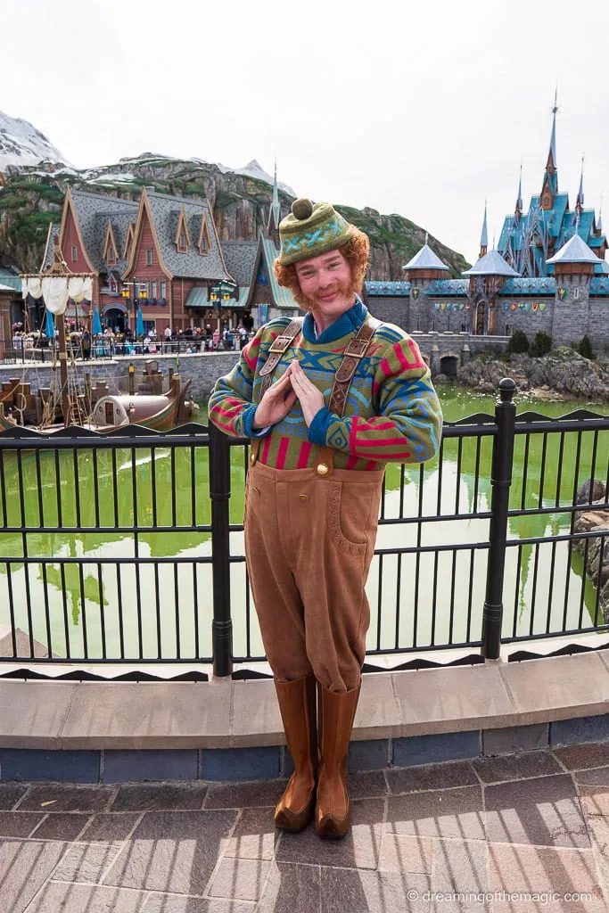 Oaken in World of Frozen Disney Adventure World