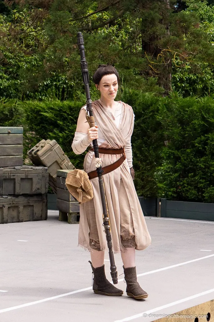 Rey on May 4th at Disneyland Paris
